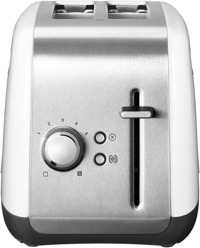 KitchenAid Classic Toaster mit 2 Schlitzen, 1,8 kg, Weiss, Weiß