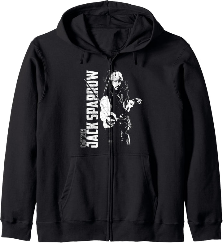 Disney Pirates of the Caribbean Captain Jack Sparrow Poster Kapuzenjacke