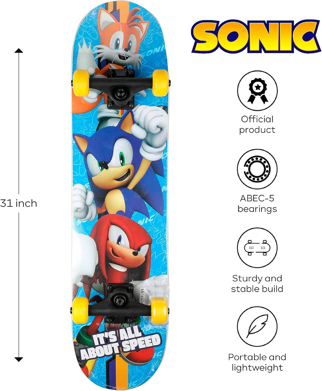 Sakar Sonic Skateboard, Sonic