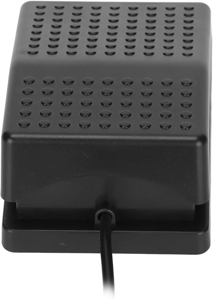 Annadue USB Einzel Fussschalter Aktion Schalter Tastaturpedal, Mechanischer USB Einzelpedalschalter,