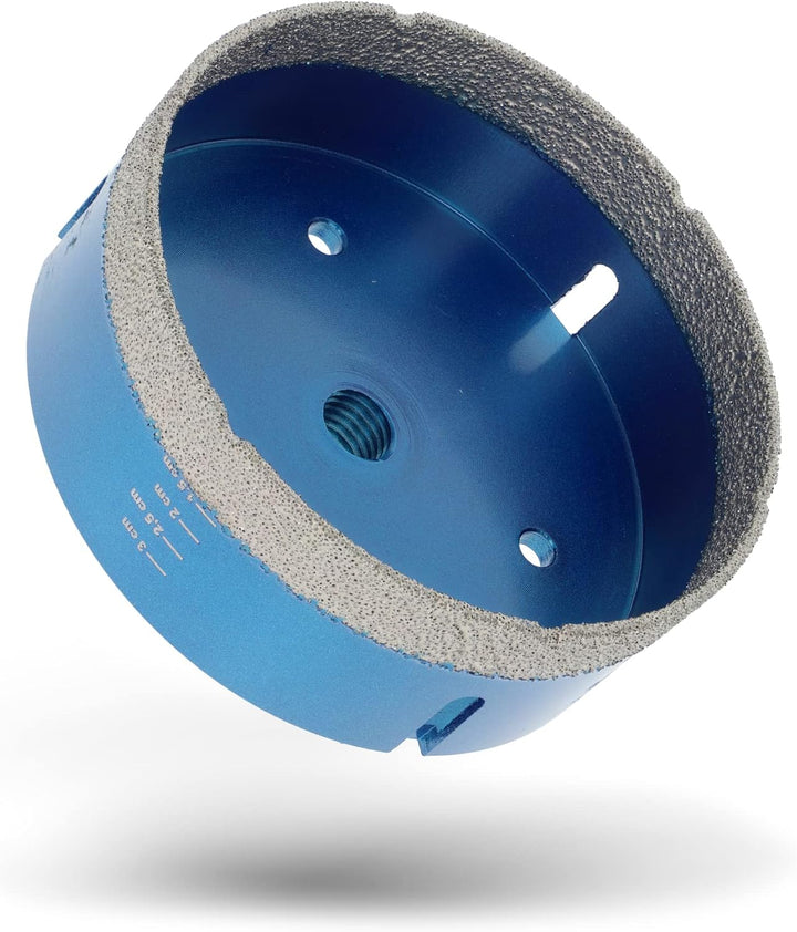 PRODIAMANT Diamant Fliesenbohrer 110 mm x M14 Fliese, Feinsteinzeug, Keramik für Winkelschleifer zum