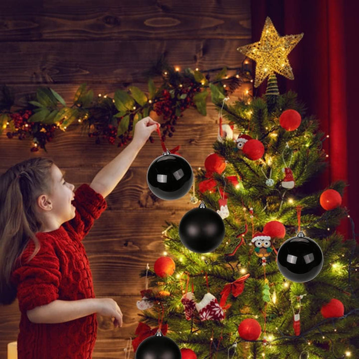Ø 15CM Weihnachtskugeln Kunststoff 2 Stücke Grosse Christbaumkugeln Weihnachtsdeko Bruchfest Ornamen