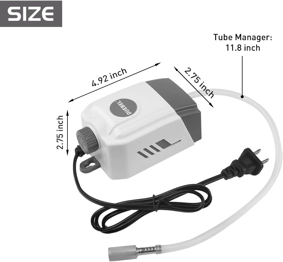 DUEBEL Molekulare Gastronomie Schaum Generator, Stufenlose Geschwindigkeit Regulierung Schaum Erzeug