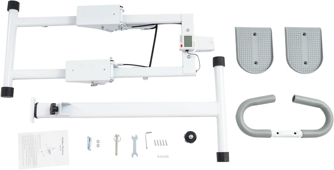 Treppensteiger, Zusammenklappbar Stair Stepper Cardio-Übung mit 3 Gänge Einstellbarer Pedal, Verstel