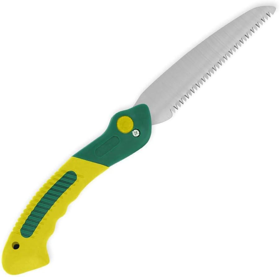 Gardi Rex Klappsäge - Handsäge - Astsäge Klappbar - Outdoor Säge für Grünes und Trockenes Holz - Bau