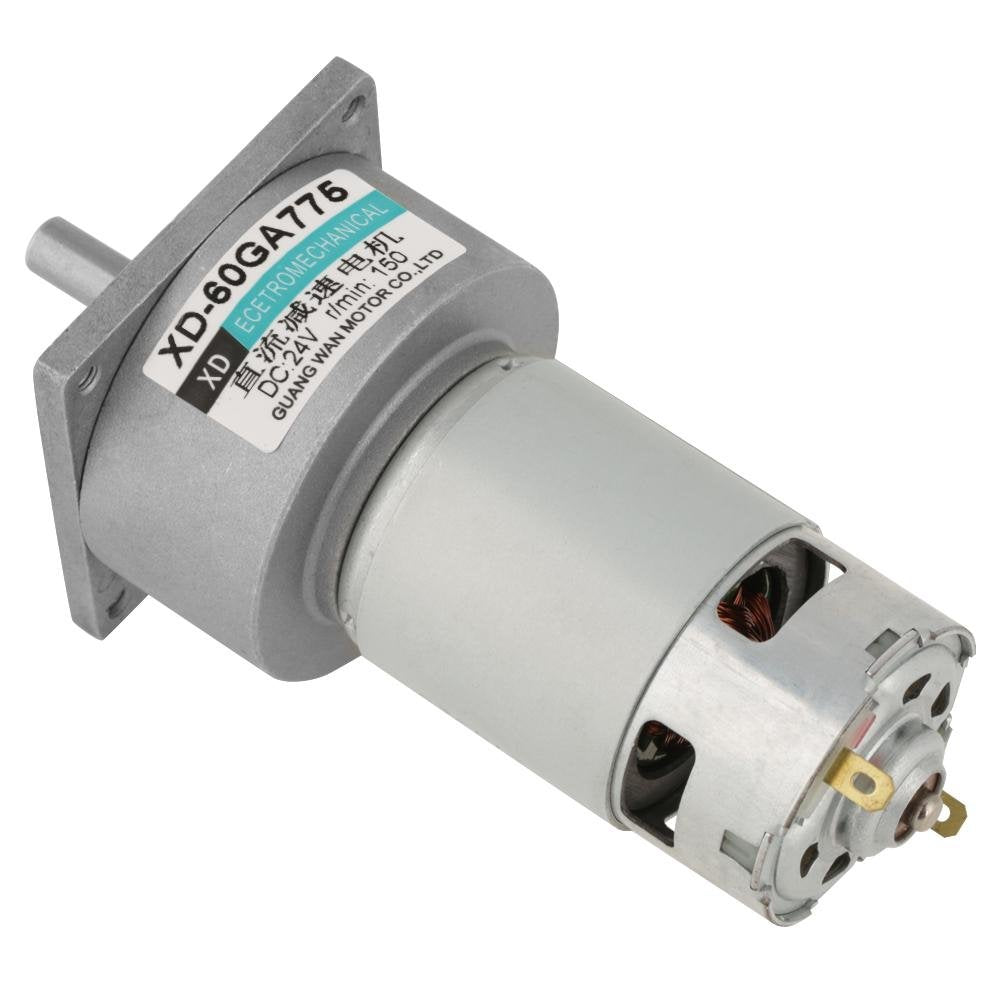 Mini-DC-Getriebemotor DC12V / 24V 35W Metall Geschwindigkeit einstellbar grossen Drehmoment Motor CW
