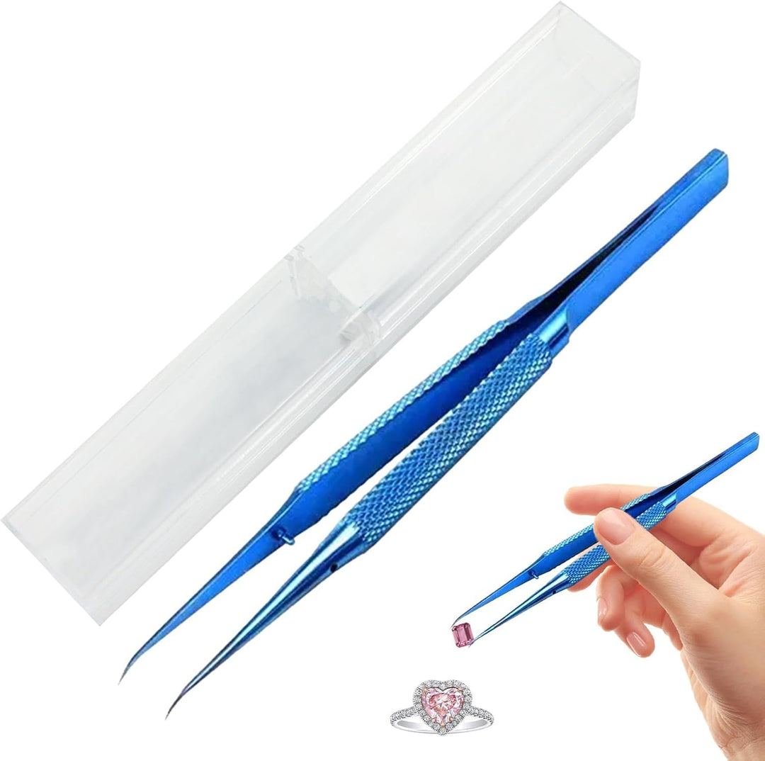 Präzisionspinzette,Feine Pinzette Präzision,Präzise professionelle Pinzette, nicht magnetisch, mit A