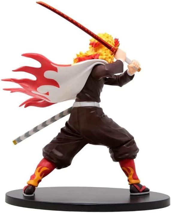 last level Last - Banpresto Figure Kimetsu No Yaiba Kyojuro Action-Puppen, 15 cm, Mehrfarbig (FBP168