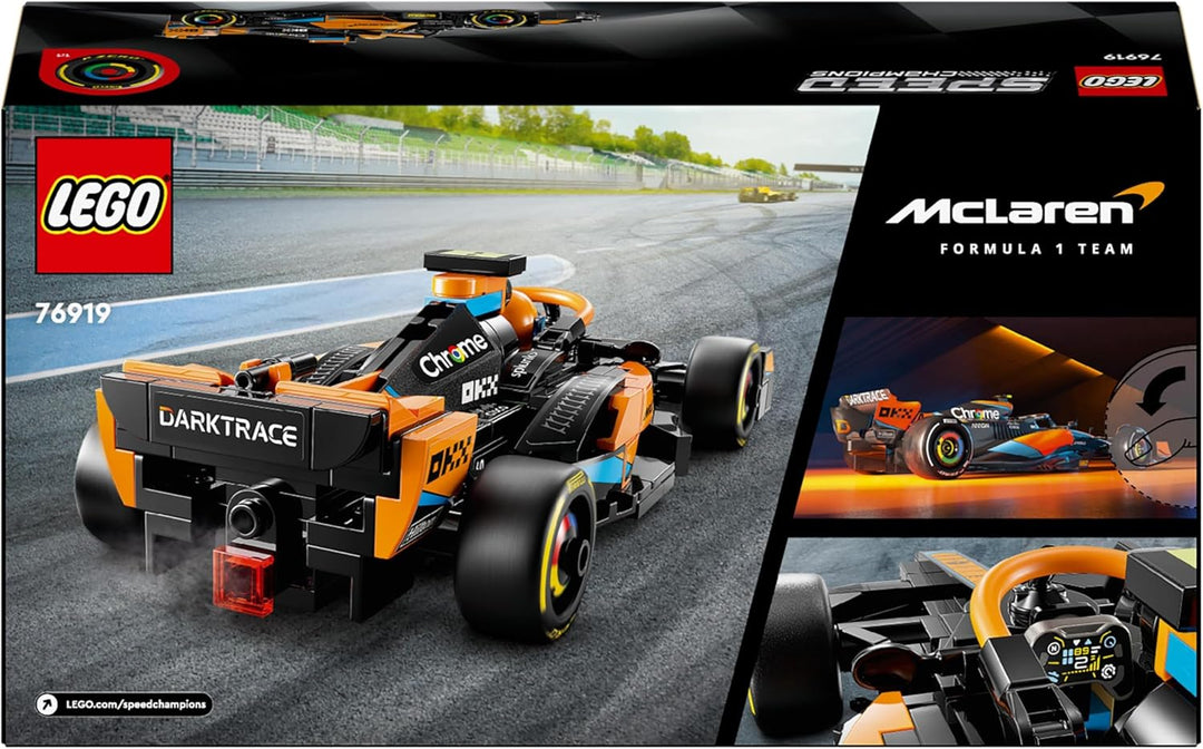 LEGO Speed Champions McLaren Formel 1 Rennwagen 2023, Spielzeug für Kinder ab 9 Jahren,Geschenkidee