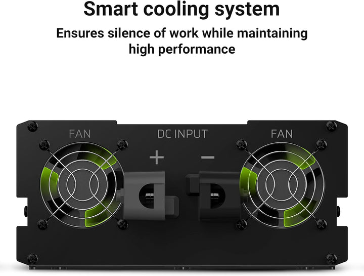 Green Cell® 2000W/4000W 24V auf 230V Reiner Sinus Volt kfz Spannungswandler Wechselrichter Konverter