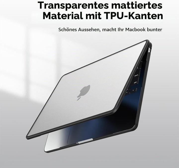 BlueSwan Hülle Kompatibel mit MacBook Air 13,6 Zoll M5 M4 M3 M2 2026 2025-2022 A3449 A3240 A3113 A26