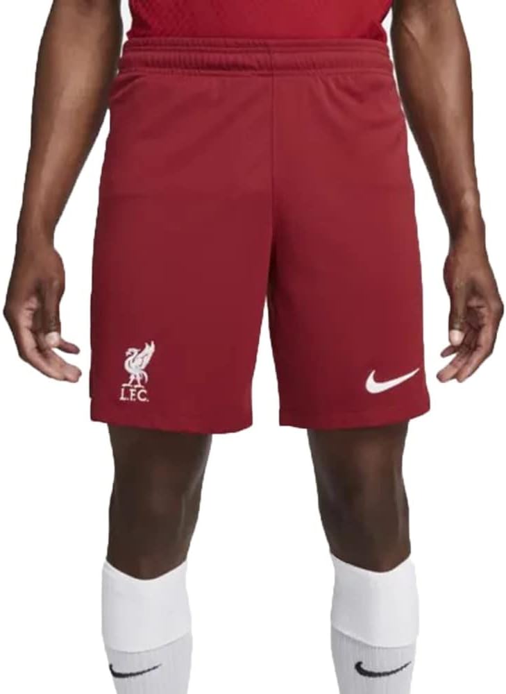 Nike Herren Shorts Saison 2022/23 Offizielle Heimtrikot XS Tough Red/Team Red/White, XS Tough Red/Te