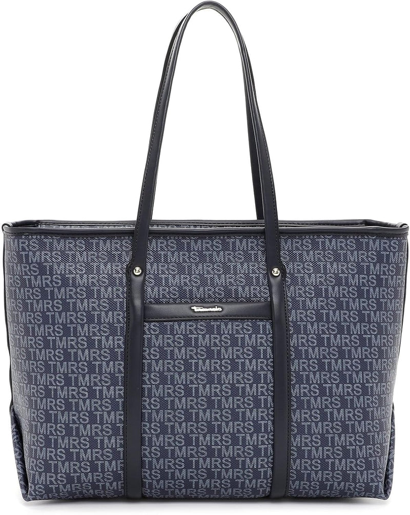 Tamaris Shopper Grace 31439 Damen Handtaschen Print Einheitsgrösse Blue 500, Einheitsgrösse Blue 500