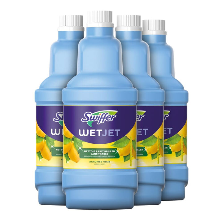 Swiffer Wetjet Lösung Nettoyante für Besen Spray, 4er Pack (4 x 1,25 l) 1.25 l (4er Pack), 1.25 l (4
