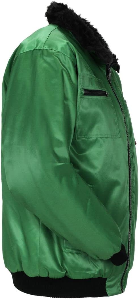 Planam Outdoor Winter Herren Gletscher Pilotenjacke grün Modell 0337 Grösse M, Grün M