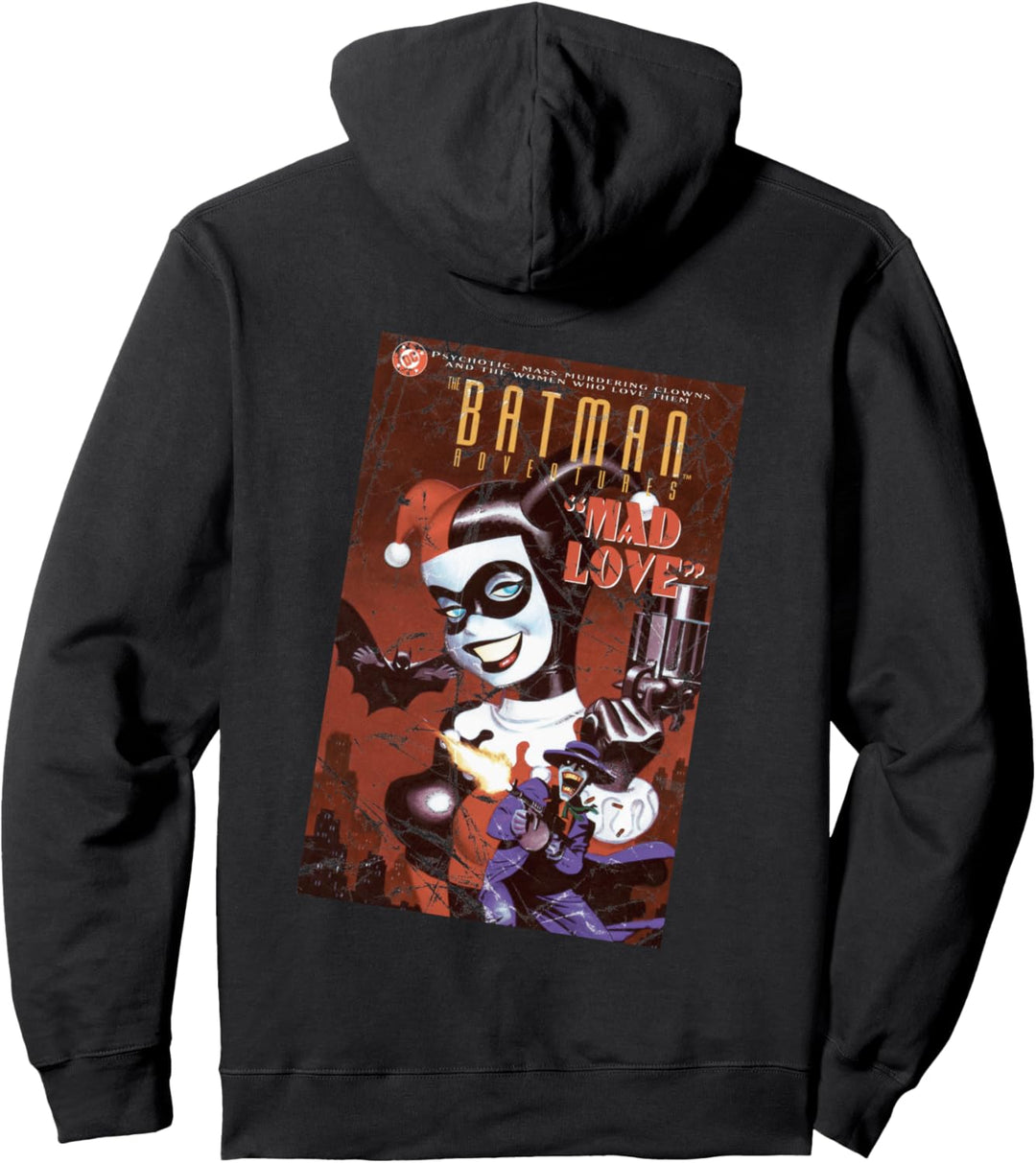 DC Harley Quinn Cover Verrückte Liebe Pullover Hoodie