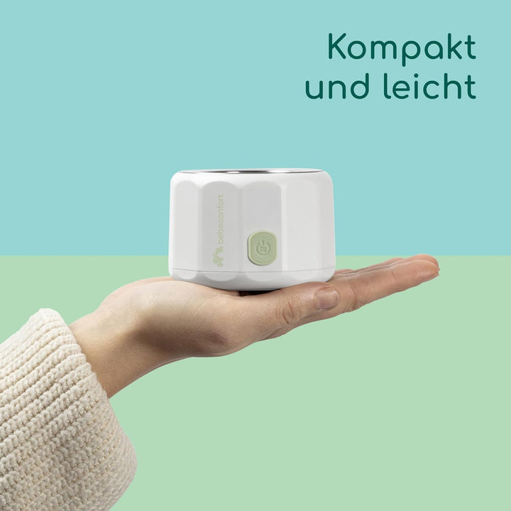 Bebeconfort Digitaler Kompaktflaschenwärmer, Flaschenwärmer baby für unterwegs, kompakt L6,5 x B6,5