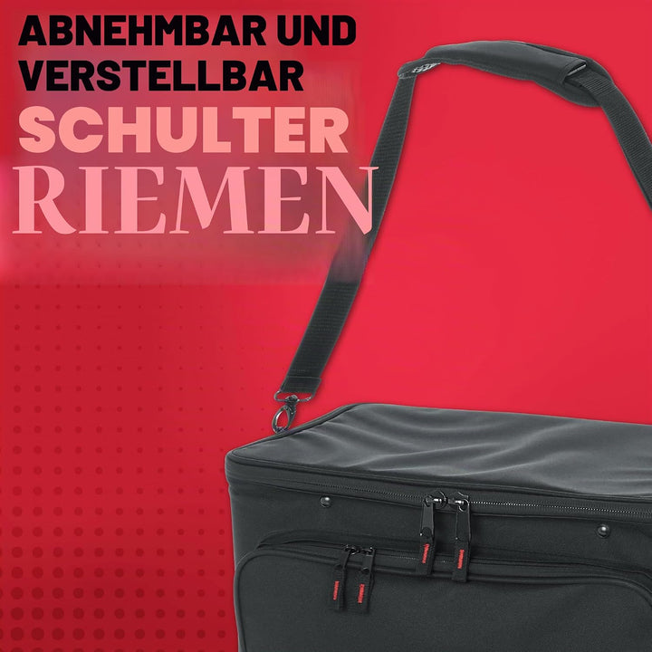 GATOR-Koffer Gestell 19" GR 3 U aus verstärktem Nylon mit Rädern 3 U Casters, 3 U Casters