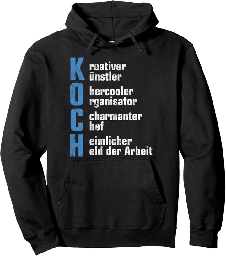 Küchenchef Chefkoch Koch Köche Köchin Kochen Küche Geschenk Pullover Hoodie