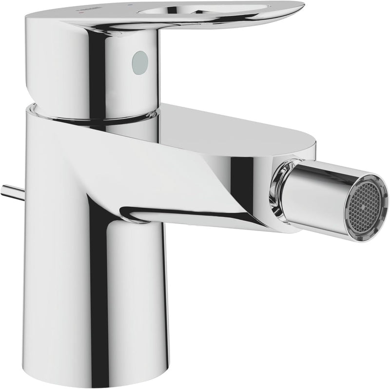 GROHE Bauloop - Einhand- Bidetbatterie (wassersparend, 1/2", mit Zugstange), chrom, 23338000