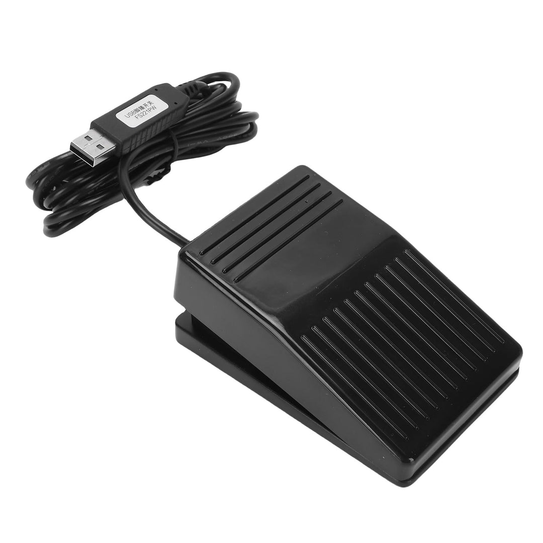 Zunate USB -Fuss -Pedalschalter, Vollständig Versiegelter Wasser -Proof -Fuss -Pedal -Controller, US
