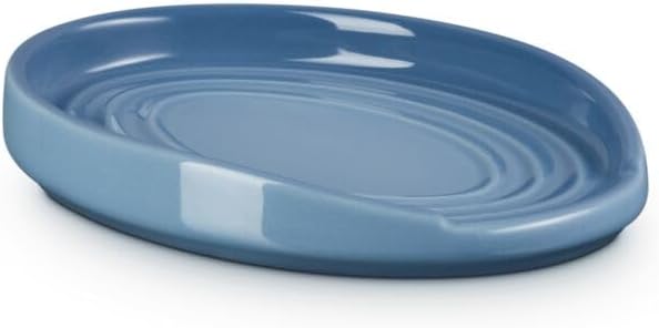 Le Creuset ovale Löffelablage aus Steinzeug, Chambray, 71507154340099, Chambray