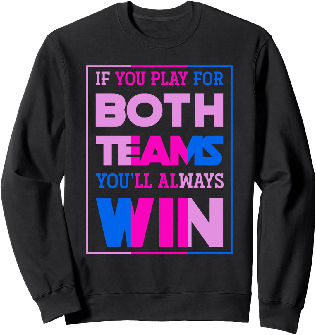Genderfluid LGBTQIA Queer Geschenk Lustiges Bisexuell Sweatshirt