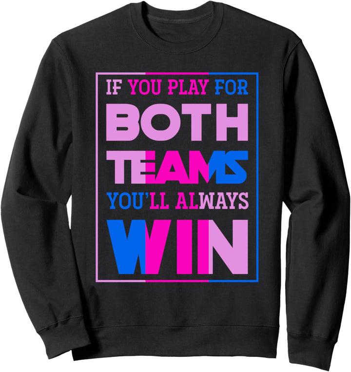 Genderfluid LGBTQIA Queer Geschenk Lustiges Bisexuell Sweatshirt