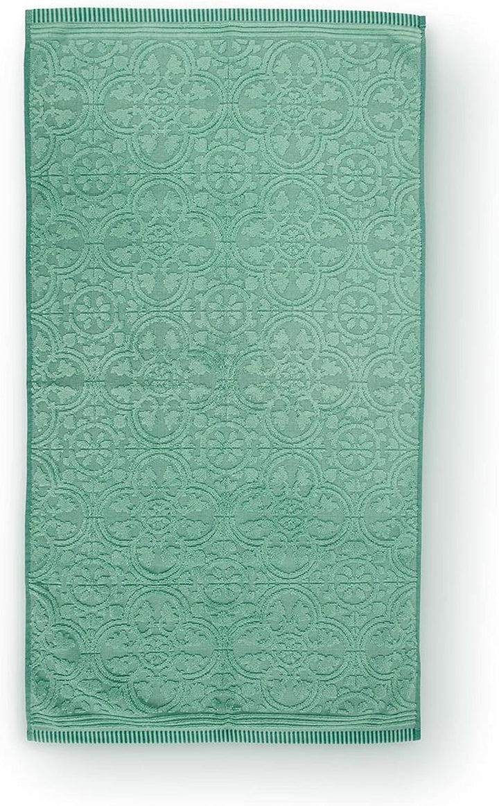 Pip Studio Duschtuch Tile de Pip | grün - 70 x 140 Duschtuch 70 x 140 cm, Duschtuch 70 x 140 cm
