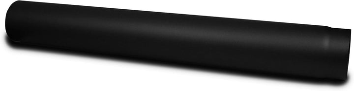 LANZZAS Ofenrohr 1000 mm, im Durchmesser, DN Ø 150 mm, Farbe: schwarz-metallic - weitere Rohre aus u