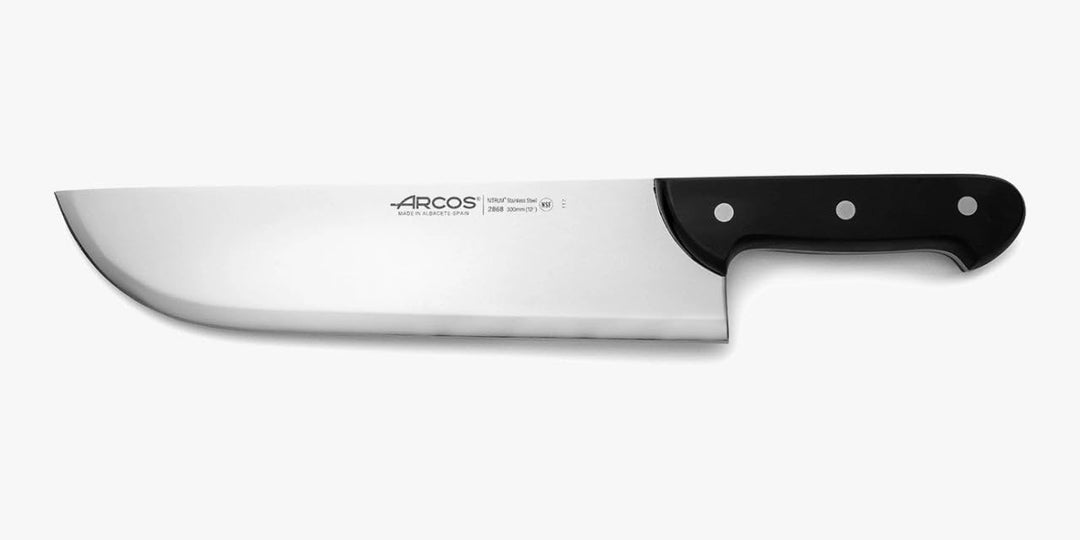 Arcos Serie Universal - Metzgermesser - Klinge Nitrum Edelstahl 300 mm - HandGriff Polyoxymethylen (