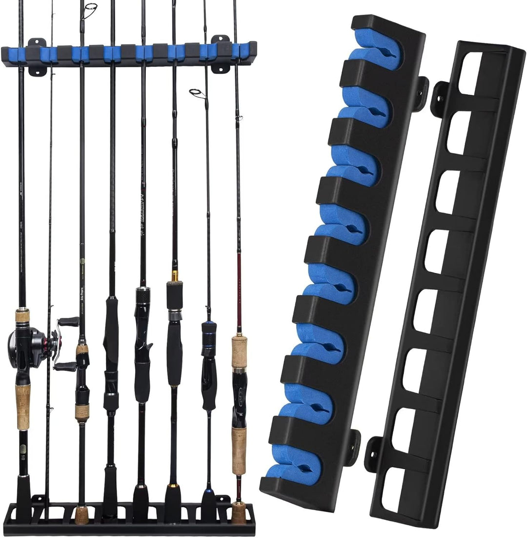 THKFISH Rutenständer Angelruten Angelrutenstände Angelrutenhalter Wand Vertikale/horizontale Angelru