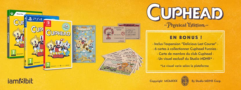 Cuphead Physical Edition Xbox One und Xbox Series