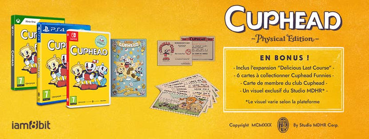 Cuphead Physical Edition Xbox One und Xbox Series