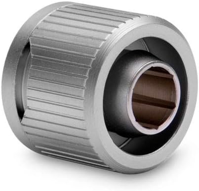 EKWB EK-Quantum Torque 6-Pack STC 10/16 - Satin Titanium Verbindung, silber, 6er 16/10mm 6 Pack Sati