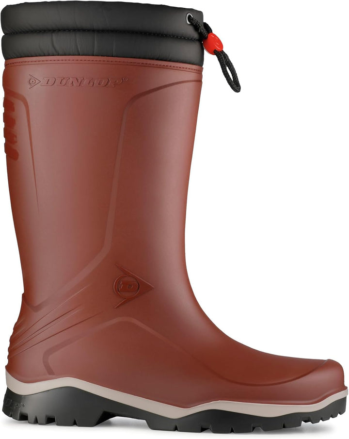 DUNLOP Protective Footwear Kids Blizzard, gefütterte Kinder Gummistiefel 37 EU Burgundy, 37 EU Burgu