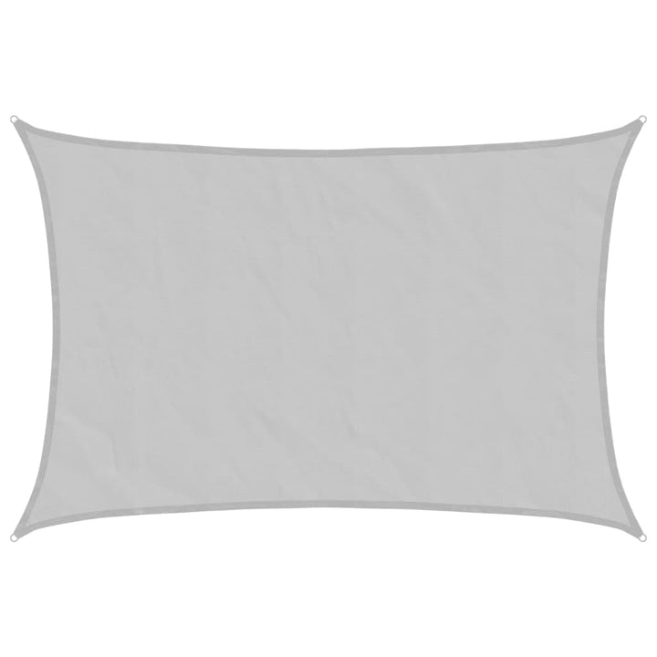 vidaXL Sonnensegel Hellgrau 2,5x2 m 100% Polyester Oxford Hellgrau 2 x 2.5 m, Hellgrau 2 x 2.5 m