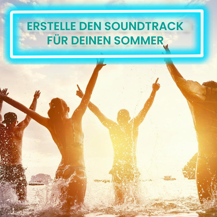 Hitster Summer Party - Das Musik-Partybrett, Karten- & Quizspiel für Grillabende, Date-Nächte & Gart