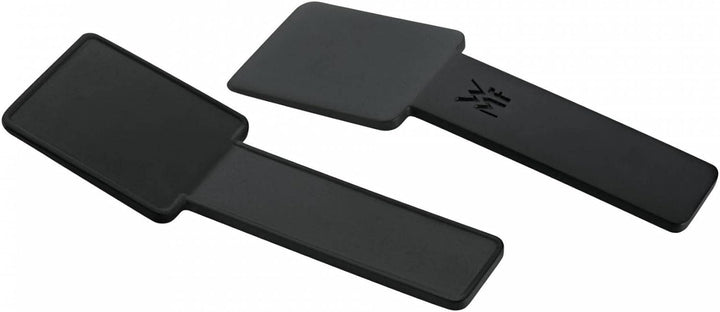WMF Set 2-teilig Raclette Grill mit Pfännchen und Schiebern, Raclette 4 Personen, 870 W, Edelstahl u