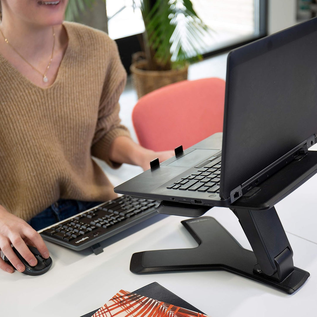 Neo-Flex® Notebookhalterung mit Lift Standfuss Schreibtisch, Schreibtisch