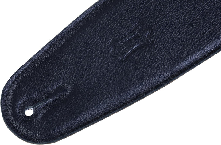 Levy's Leathers M4GF-BLK Gitarrengurt Garment Leather Suede Back Padded 3 1/2"" - Black", schwarz, s