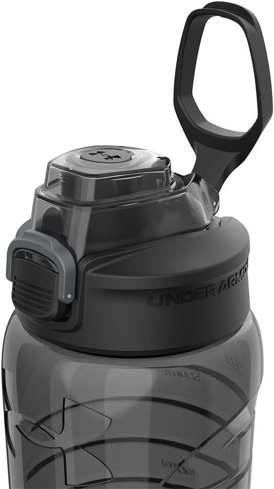 Under Armour 680 ml Wasserflasche, Pro Deckelbezug, bruchsicher, Flecken- und geruchsresistent. Anth