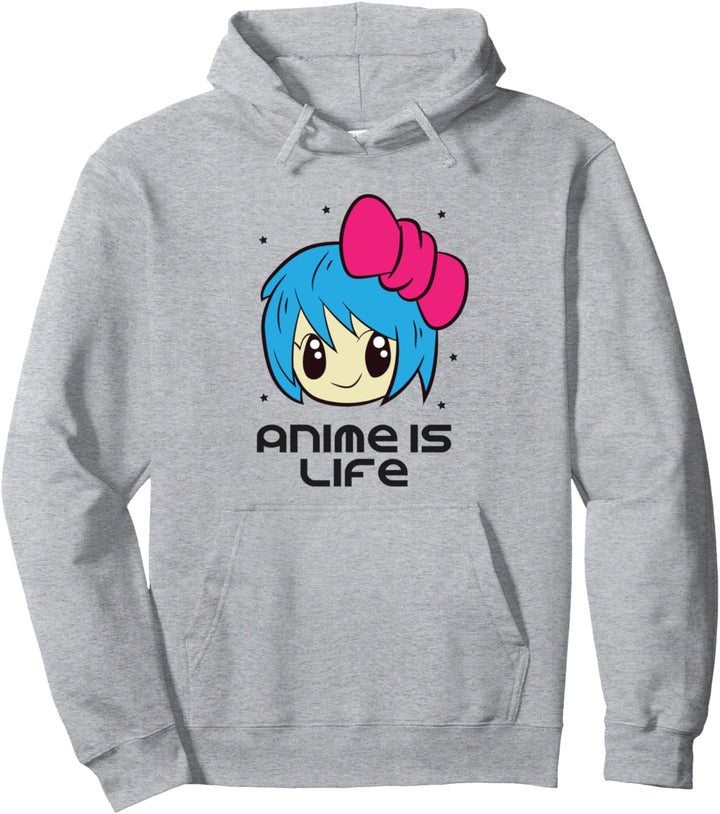 Anime Is Life Anime Lover Japanischer Anime Pullover Hoodie