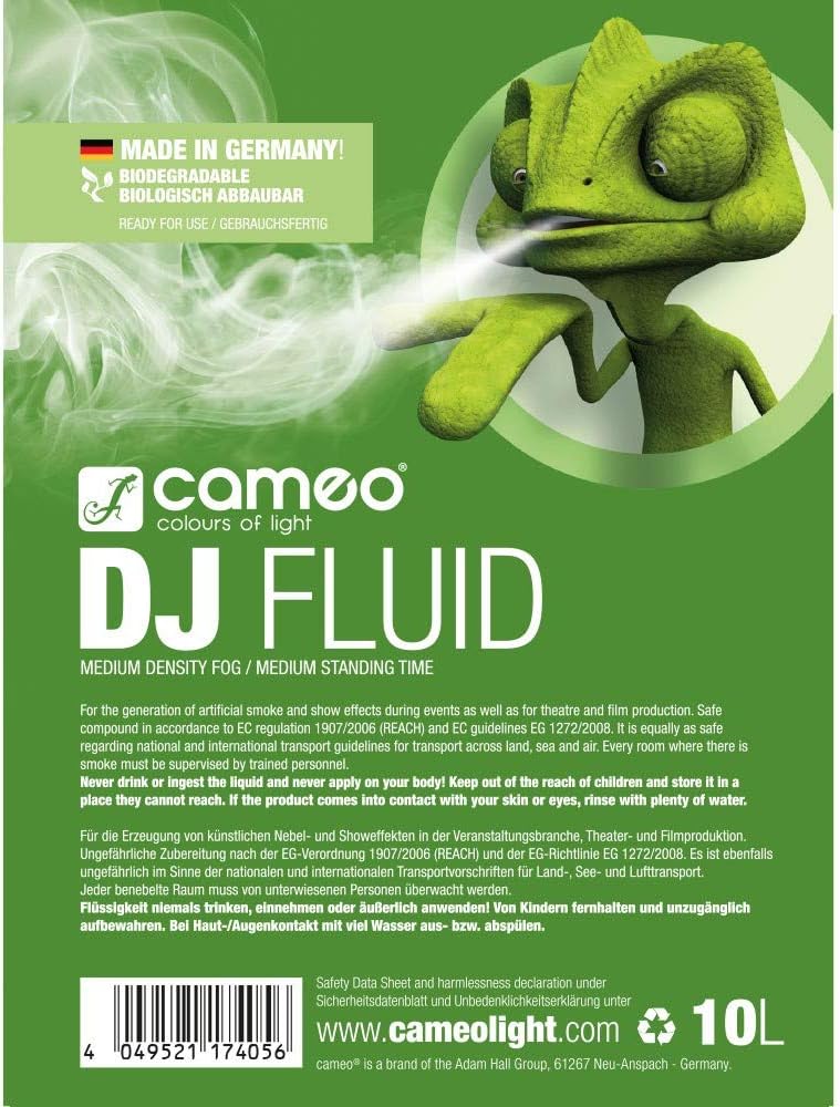 Cameo Light CLFDJ10L DJ Nebelfluid, 10L, 10L