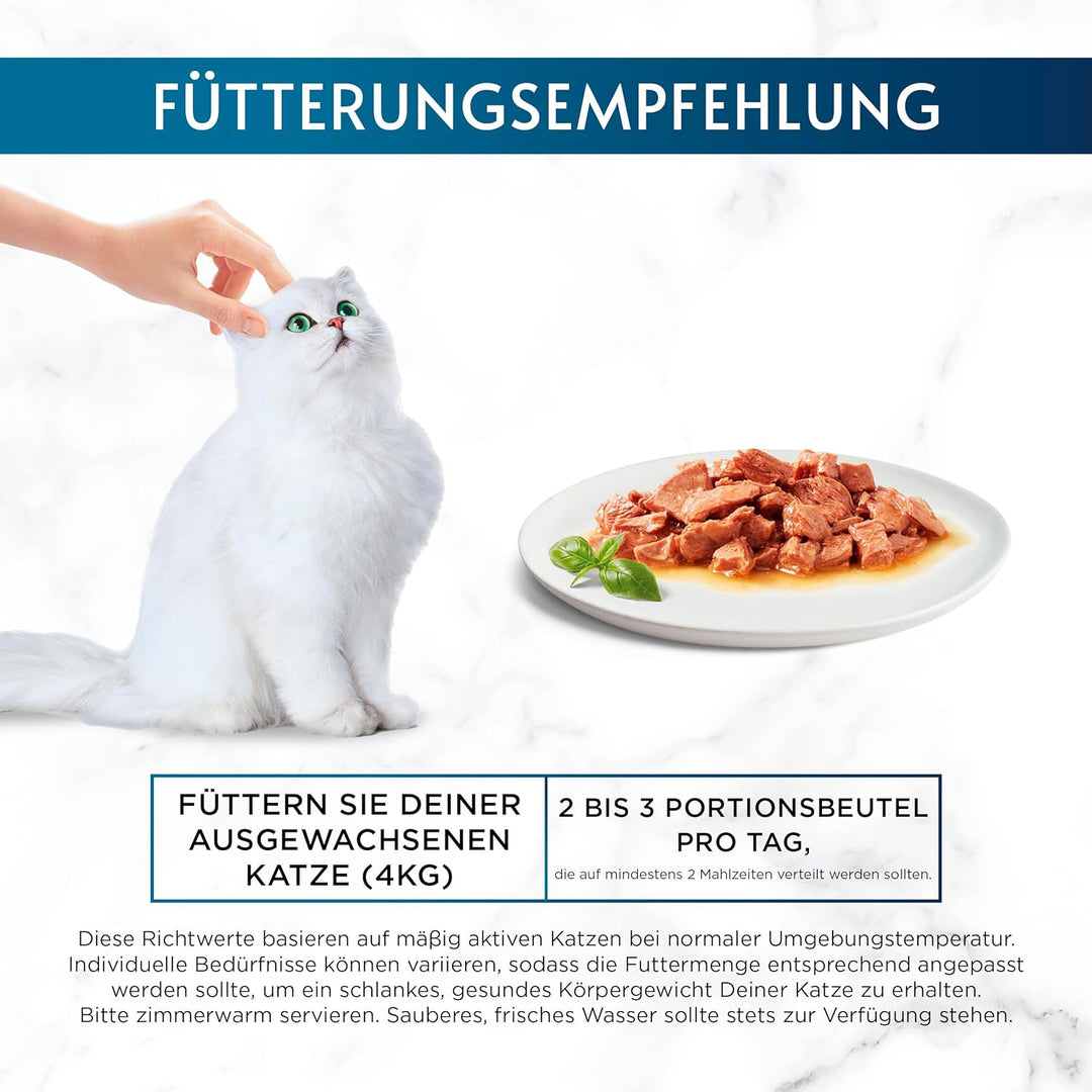 Gourmet Gourmet PURINA GOURMET Perle Erlesene Streifen in Gelee, 96 Portionsbeutel Katzenfutter nass