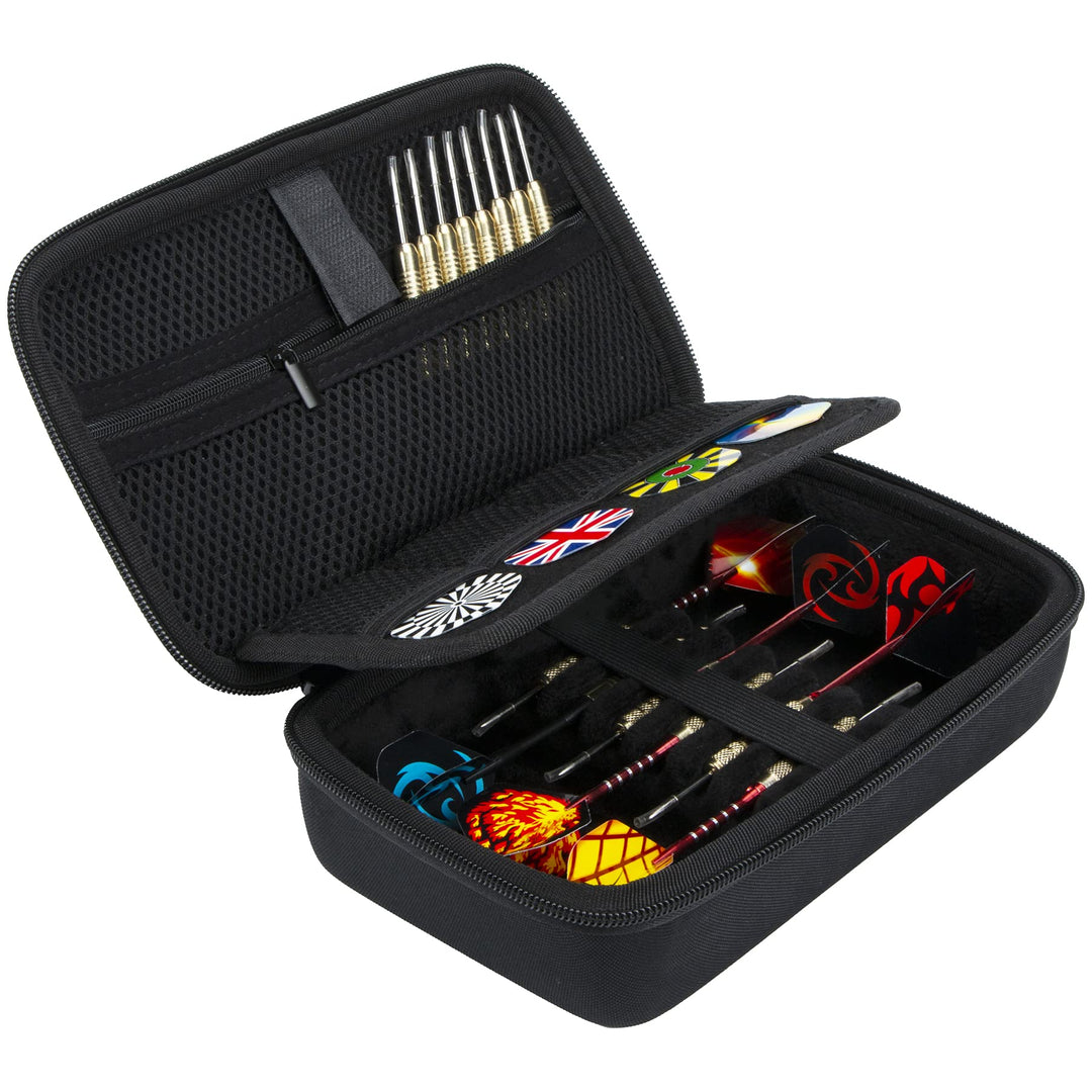Aenllosi Harte Tasche Hülle für 6 Dartpfeile/Stahlspitze Dartpfeile/weicher Spitze, Nur Tasche
