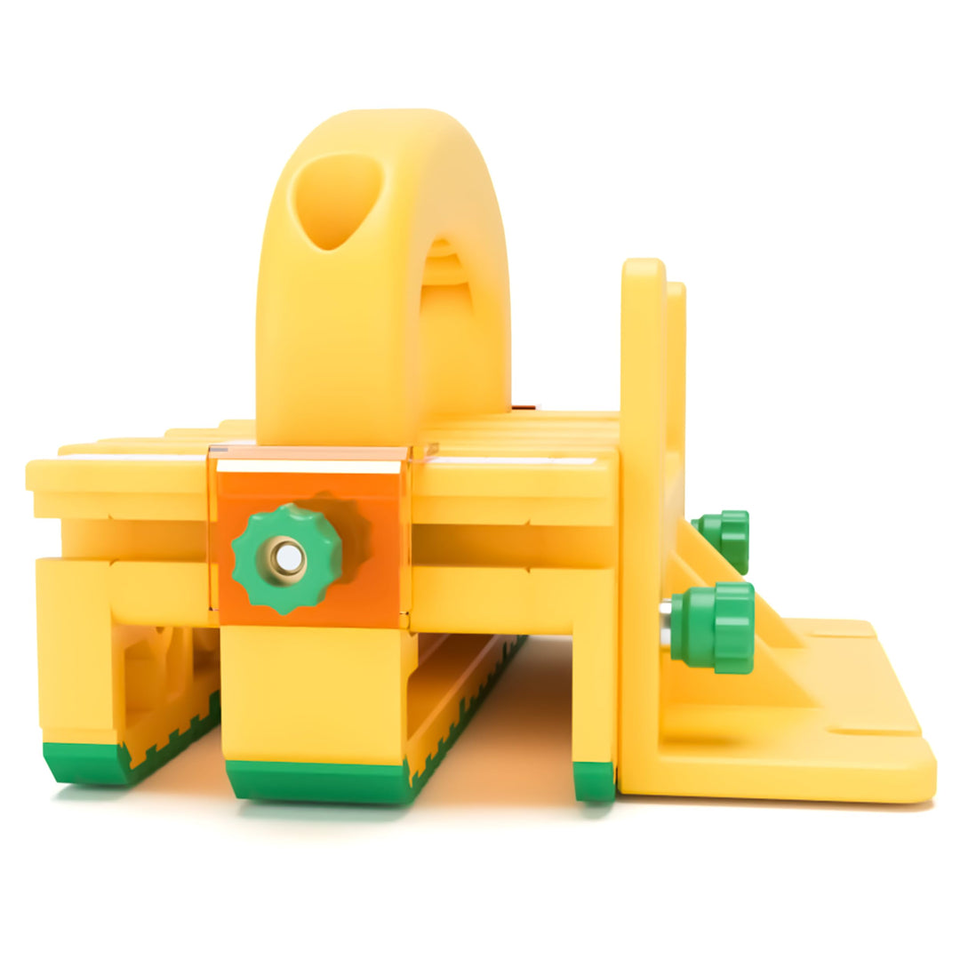 GRR-RIPPER+ by Microjig Inklusive SafeRip-Kit Voll verstellbarer 3D-Druckblock für Tischsägen, Fräst