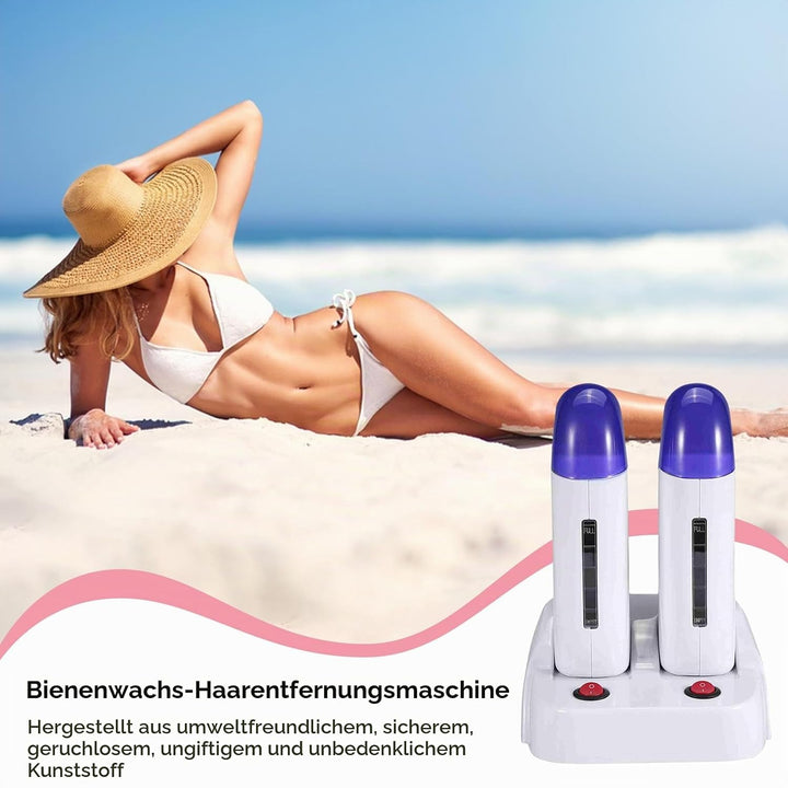Roll on Wax Heater Waxing Körperhaarentfernungsmaschine für Hand, Fuss(3)
