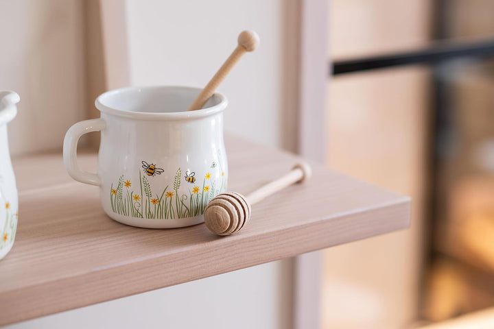 Riess, 0036-137, Stielkasserolle mit grossem Ausguss, 14cm, 0,75L, LBH 30.6 x 17 x 6.7 cm, Gewicht 0