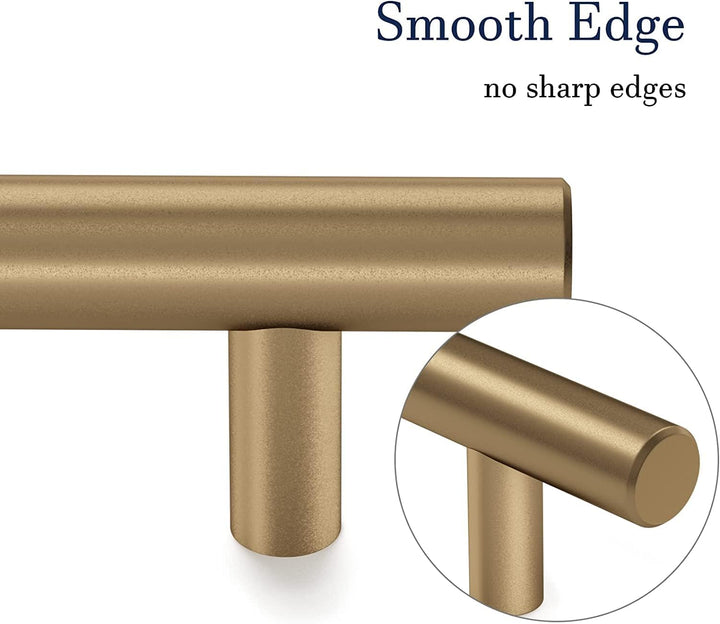 Goldenwarm 15 Stück Möbelgriffe Champagner Gold Schrankgriffe Vintage Küchengriffe 160mm Gold Griffe